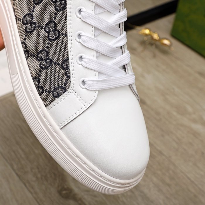 Gucci Mens Shoes Luxury Brand Men's Gucci Tennis Sneaker with Original Box