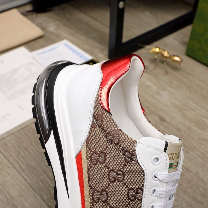 Gucci Mens Shoes Luxury Brand Men's Gucci Tennis Sneaker with Original Box