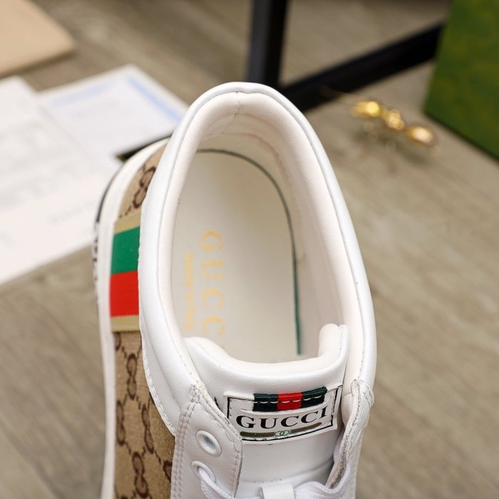 Gucci Mens Shoes Luxury Brand Men's Gucci Tennis Sneaker with Original Box