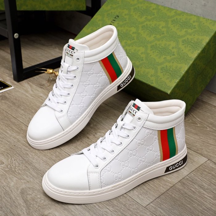 Gucci Mens Shoes Luxury Brand Men's Gucci Tennis Sneaker with Original Box