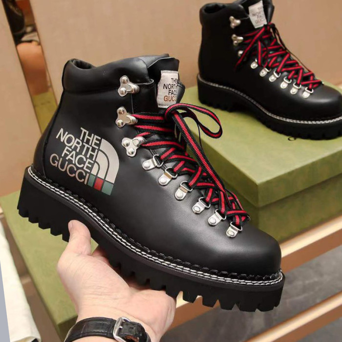 Gucci Men Shoes Ankle Boots Luxury Brand Mens Casual Fashion Shoes with Original Box