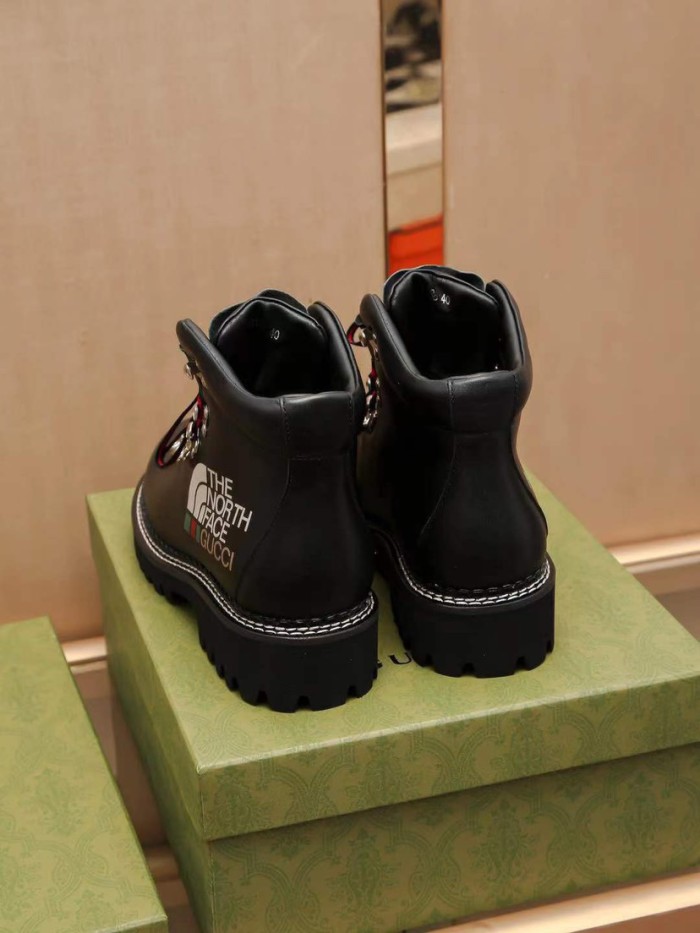 Gucci Men Shoes Ankle Boots Luxury Brand Mens Casual Fashion Shoes with Original Box