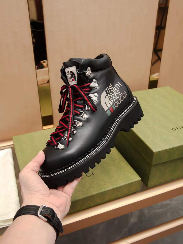 Gucci Men Shoes Ankle Boots Luxury Brand Mens Casual Fashion Shoes with Original Box