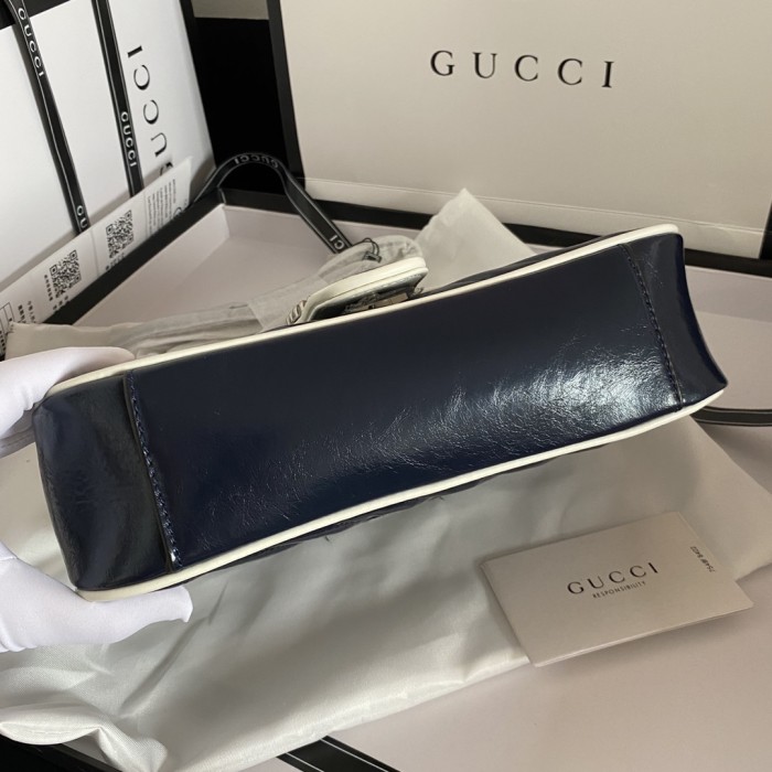 Gucci Womens Bags Shoulder Messenger Bag Luxury Brand Small GG Marmont bag with Original Box