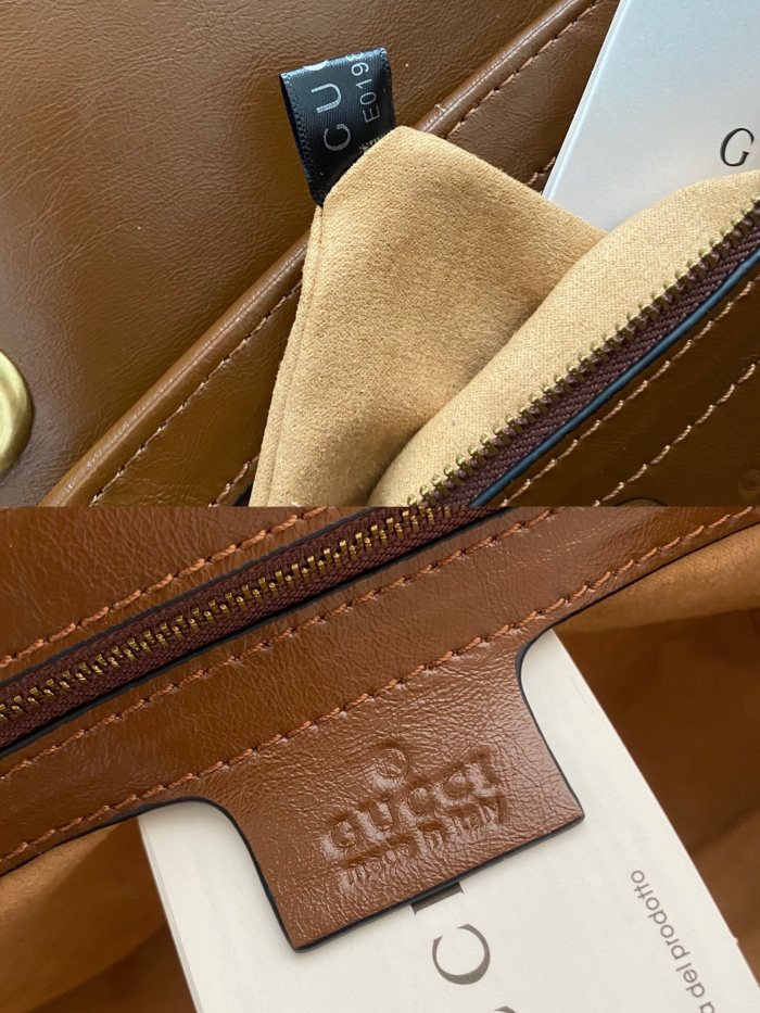Gucci Womens Bags Shoulder Messenger Bag Luxury Brand Small GG Marmont bag with Original Box