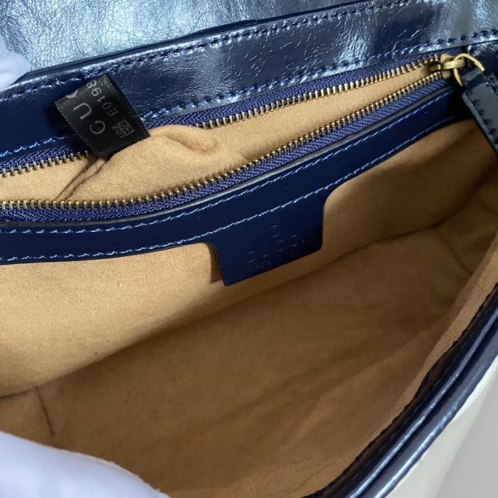 Gucci Womens Bags Shoulder Messenger Bag Luxury Brand Small GG Marmont bag with Original Box