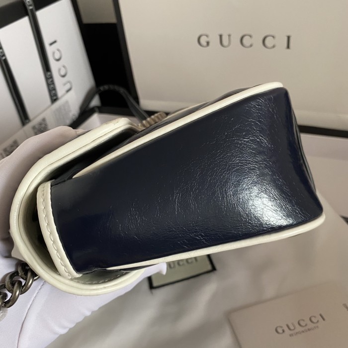 Gucci Womens Bags Shoulder Messenger Bag Luxury Brand Small GG Marmont bag with Original Box