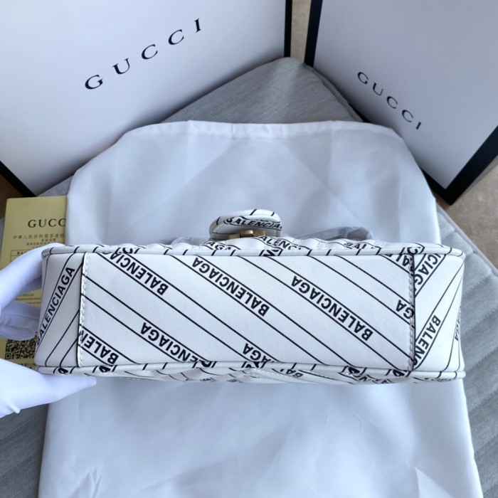 Gucci Womens Bags Shoulder Messenger Bag Luxury Brand Small GG Marmont bag with Original Box