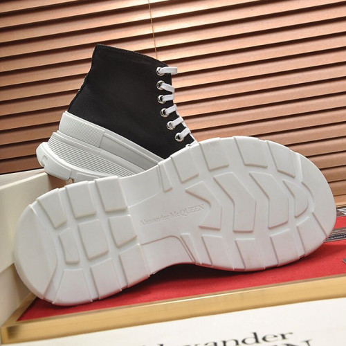 Alexander McQueen Mens Shoes Ankle Boots Fashion Design Luxury Brand