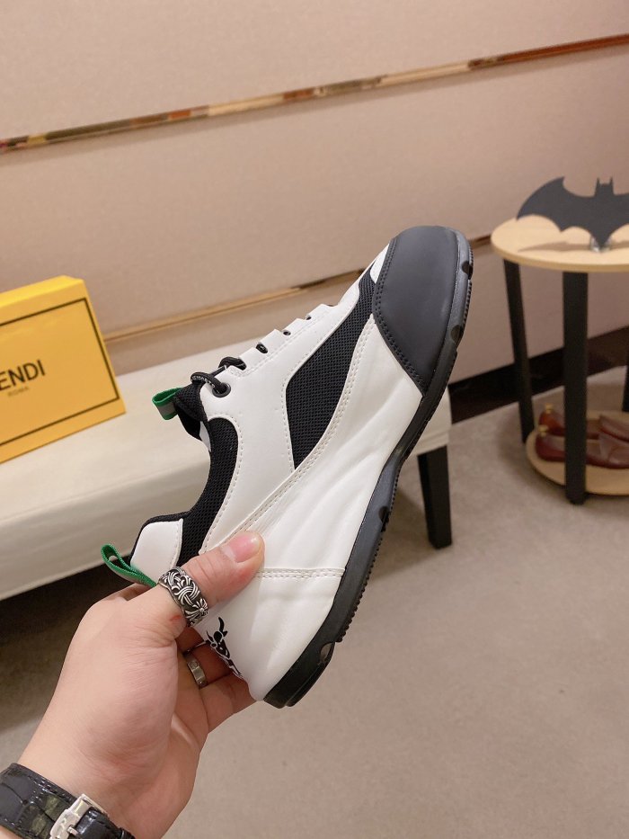 Fendi Mens Shoes Fashion Sneakers Luxury Brand Casual Shoes for Men with Original Box