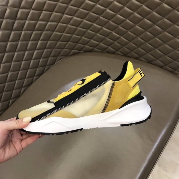 Fendi Mens Shoes Fashion Sneakers Luxury Brand Casual Shoes for Men with Original Box