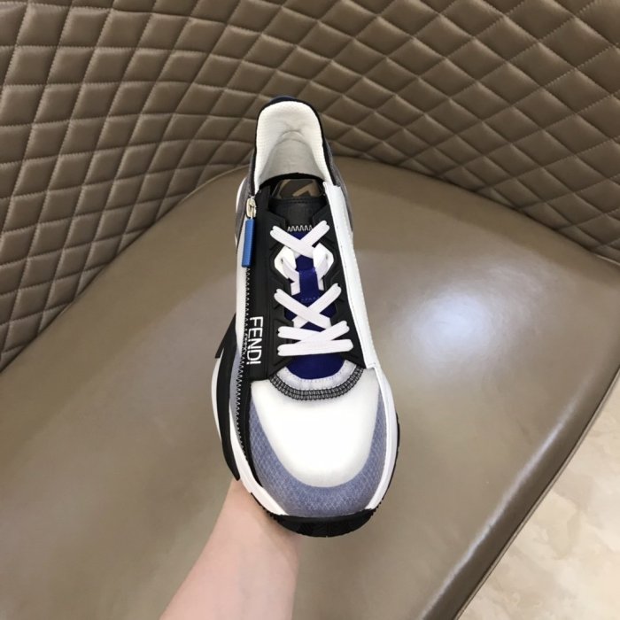 Fendi Mens Shoes Fashion Sneakers Luxury Brand Casual Shoes for Men with Original Box