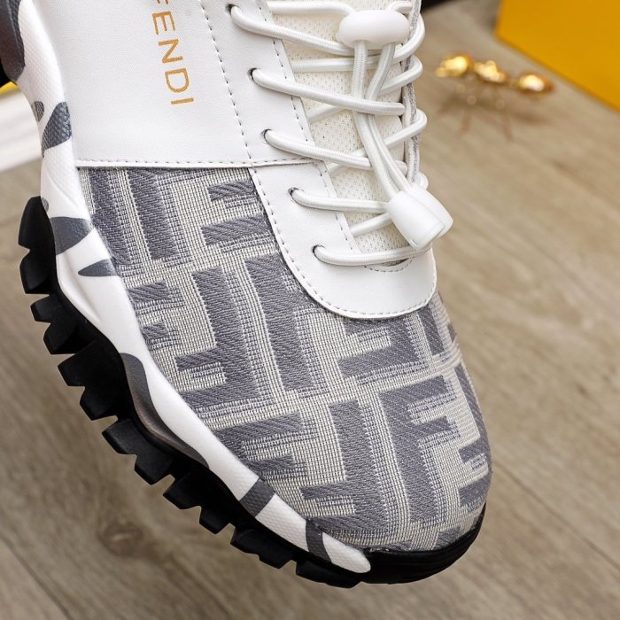 Fendi Mens Shoes Fashion Sneakers Luxury Brand Casual Shoes for Men with Original Box
