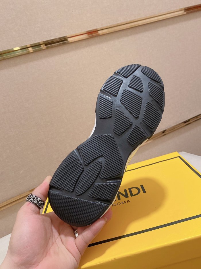Fendi Mens Shoes Fashion Sneakers Luxury Brand Casual Shoes for Men with Original Box