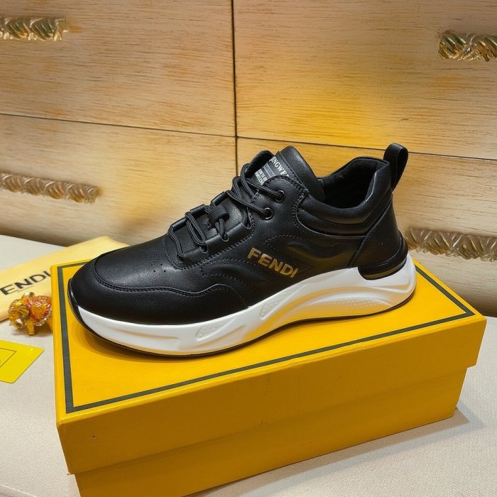 Fendi Mens Shoes Fashion Sneakers Luxury Brand Casual Shoes for Men with Original Box