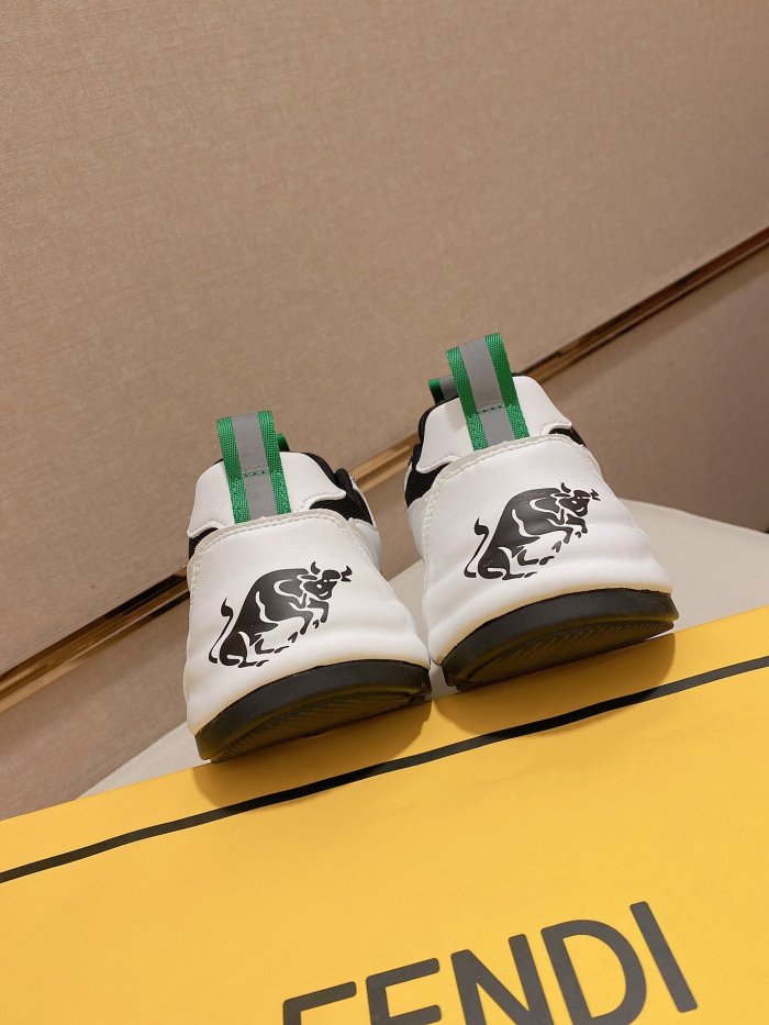 Fendi Mens Shoes Fashion Sneakers Luxury Brand Casual Shoes for Men with Original Box