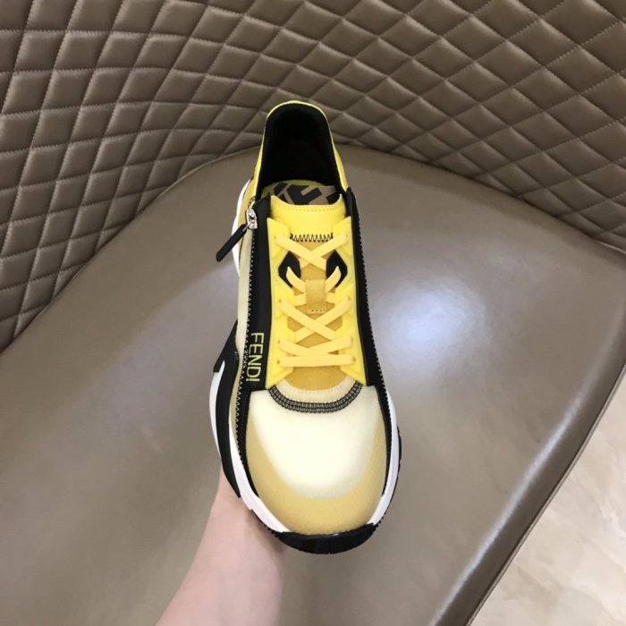 Fendi Mens Shoes Fashion Sneakers Luxury Brand Casual Shoes for Men with Original Box