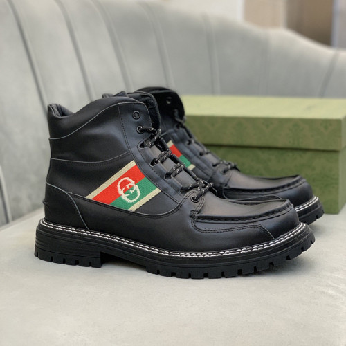 Gucci Men Shoes Ankle Boots Luxury Brand Mens Casual Fashion Shoes with Original Box