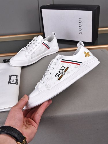 Gucci Mens Shoes Luxury Brand Men's Gucci Tennis Sneaker with Original Box
