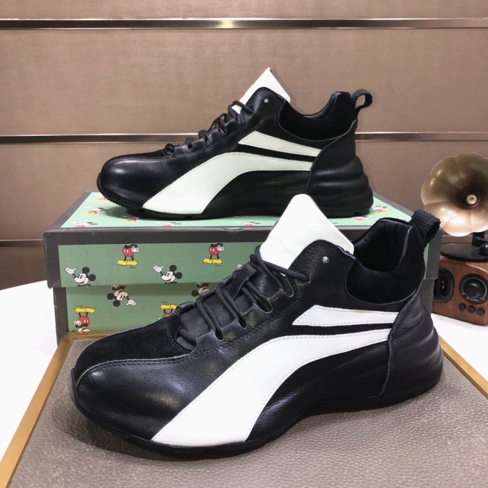 Gucci Mens Shoes Luxury Brand Men's Gucci Tennis Sneaker with Original Box