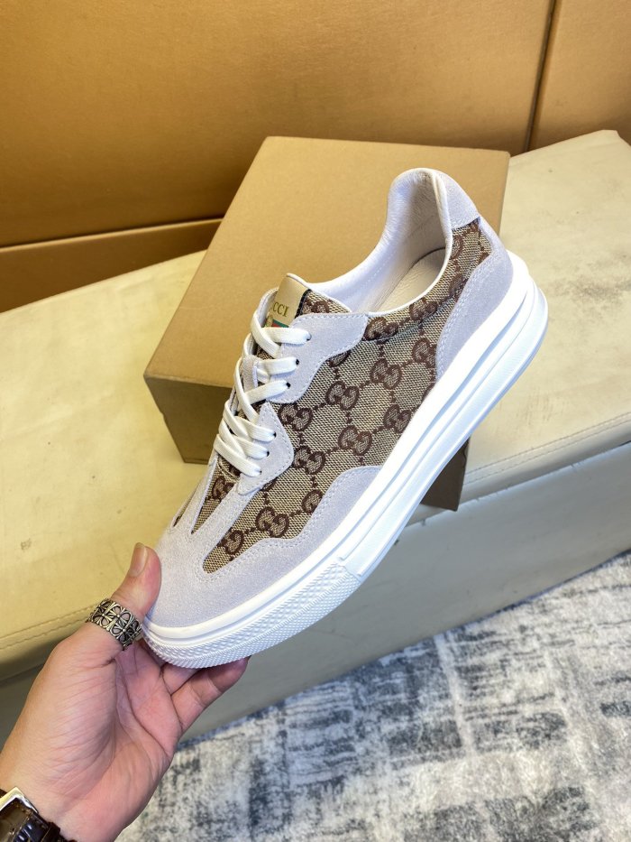 Gucci Mens Shoes Luxury Brand Men's Gucci Tennis Sneaker with Original Box