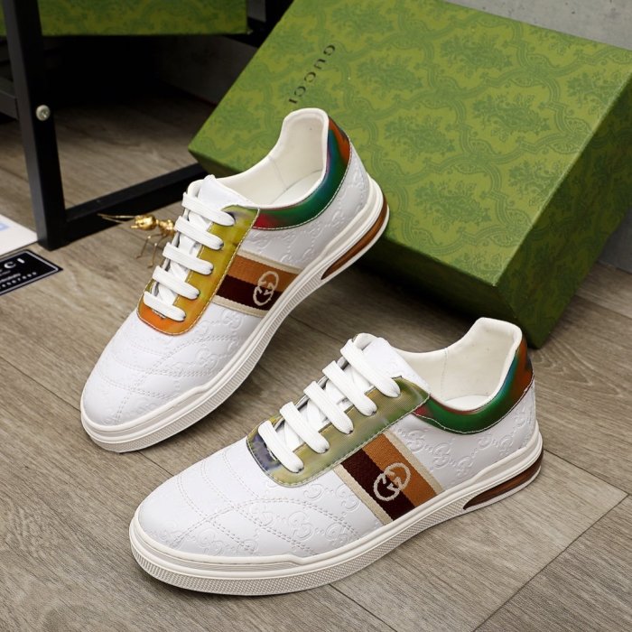 Gucci Mens Shoes Luxury Brand Men's Gucci Tennis Sneaker with Original Box