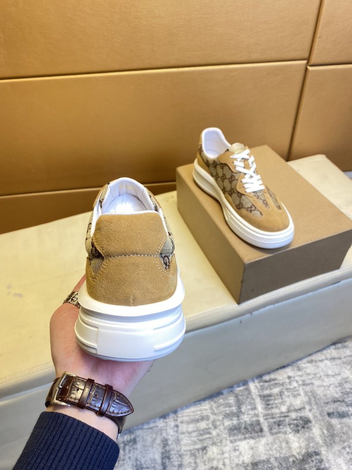 Gucci Mens Shoes Luxury Brand Men's Gucci Tennis Sneaker with Original Box