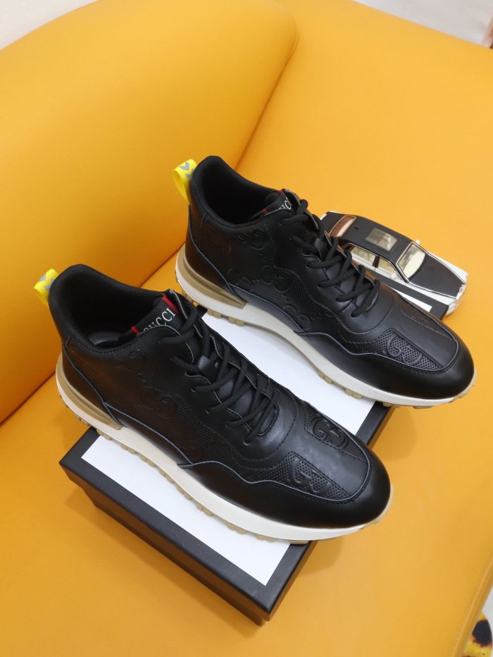 Gucci Mens Shoes Luxury Brand Men's Gucci Tennis Sneaker with Original Box