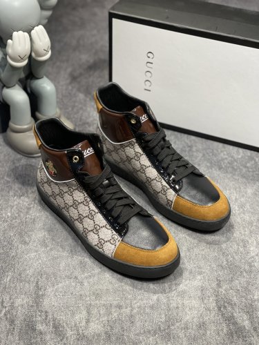 Gucci Mens Shoes Luxury Brand Men's Gucci Tennis Sneaker with Original Box
