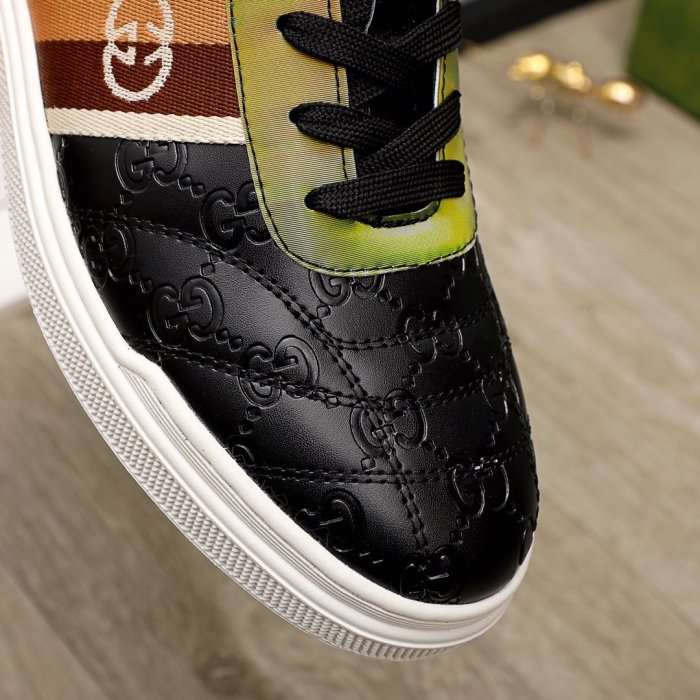 Gucci Mens Shoes Luxury Brand Men's Gucci Tennis Sneaker with Original Box