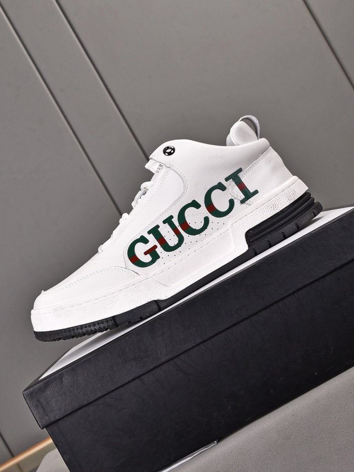 Gucci Mens Shoes Luxury Brand Men's Gucci Tennis Sneaker with Original Box
