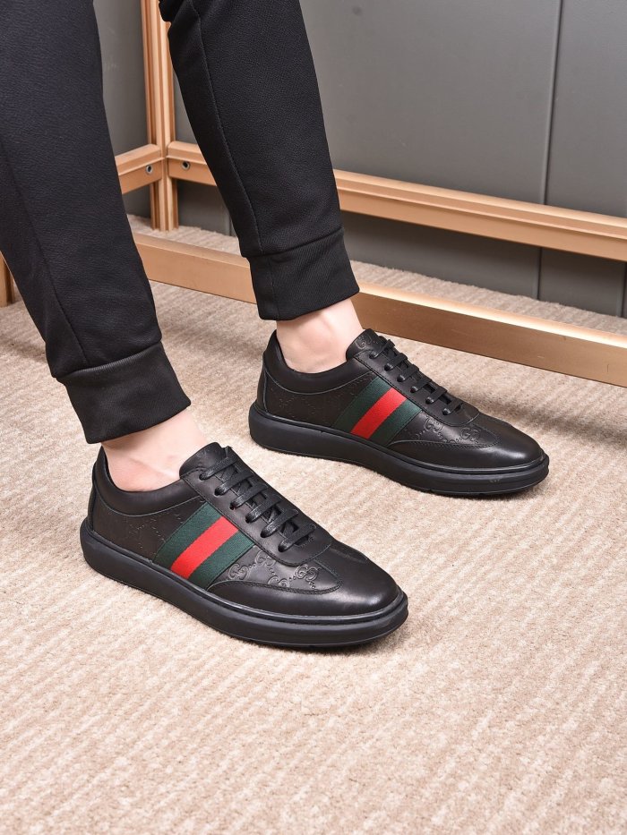 Gucci Mens Shoes Luxury Brand Men's Gucci Tennis Sneaker with Original Box
