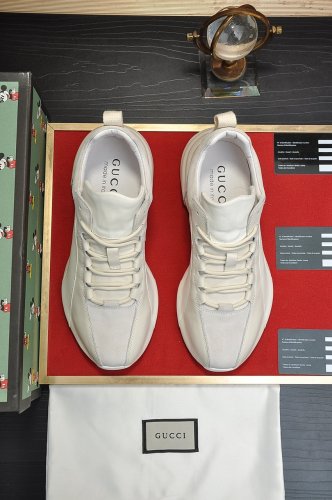 Gucci Mens Shoes Luxury Brand Men's Gucci Tennis Sneaker with Original Box