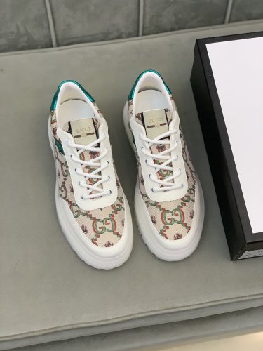 Gucci Mens Shoes Luxury Brand Men's Gucci Tennis Sneaker with Original Box