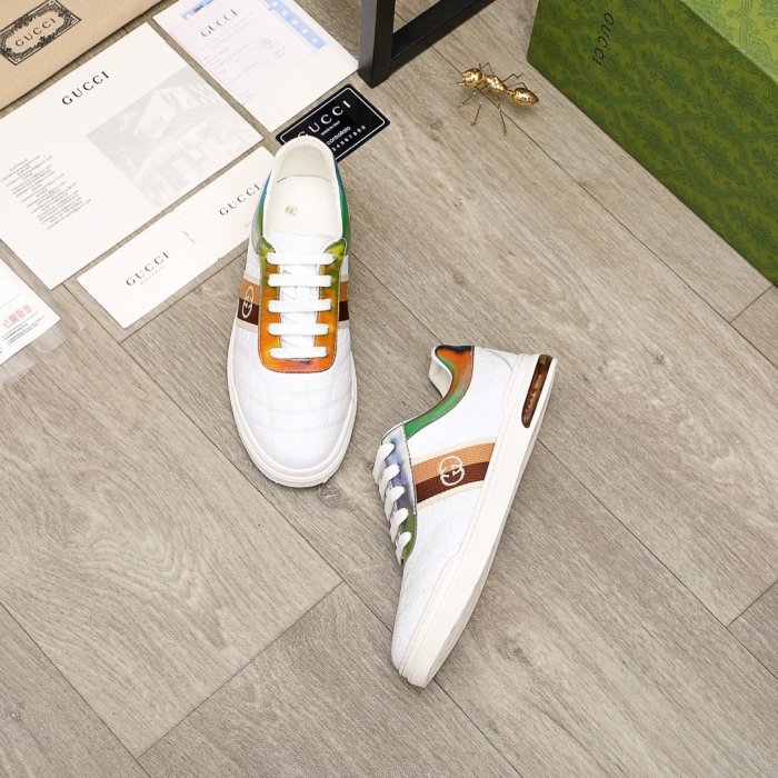 Gucci Mens Shoes Luxury Brand Men's Gucci Tennis Sneaker with Original Box