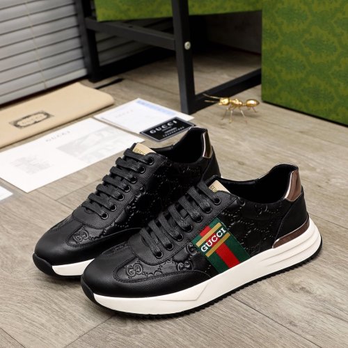Gucci Mens Shoes Luxury Brand Men's Gucci Tennis Sneaker with Original Box