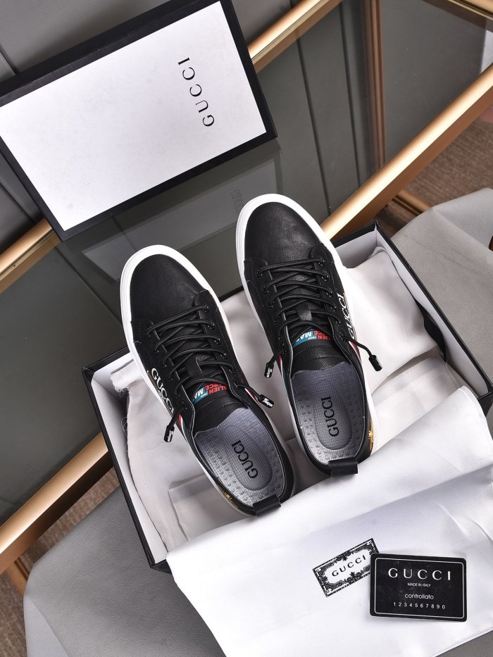 Gucci Mens Shoes Luxury Brand Men's Gucci Tennis Sneaker with Original Box