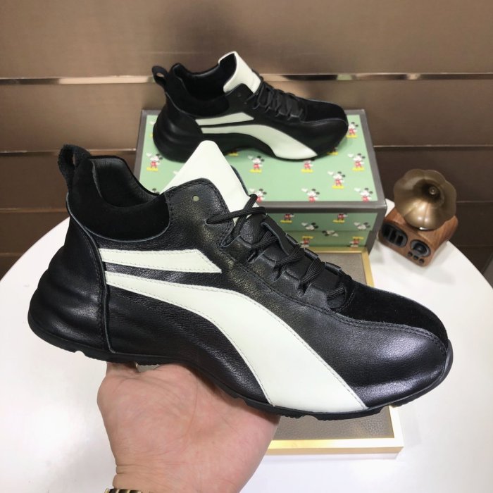 Gucci Mens Shoes Luxury Brand Men's Gucci Tennis Sneaker with Original Box