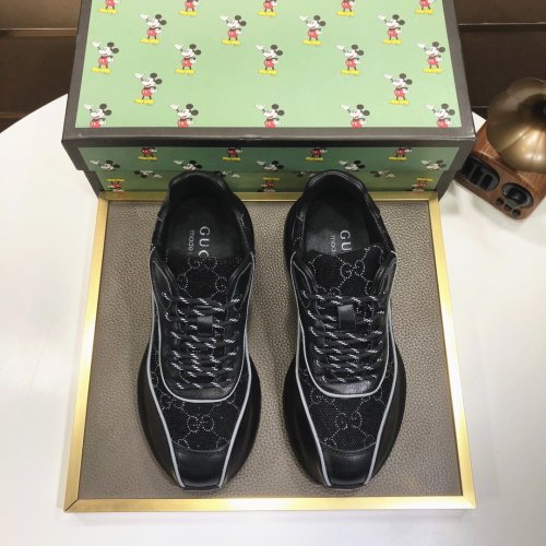 Gucci Mens Shoes Luxury Brand Men's Gucci Tennis Sneaker with Original Box