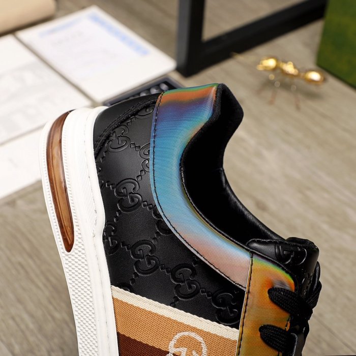 Gucci Mens Shoes Luxury Brand Men's Gucci Tennis Sneaker with Original Box