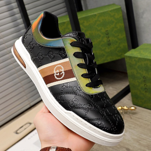 Gucci Mens Shoes Luxury Brand Men's Gucci Tennis Sneaker with Original Box