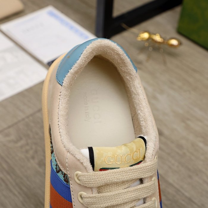 Gucci Mens Shoes Luxury Brand Men's Gucci Tennis Sneaker with Original Box