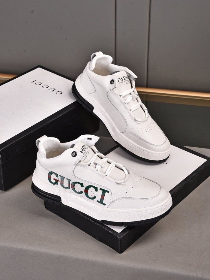Gucci Mens Shoes Luxury Brand Men's Gucci Tennis Sneaker with Original Box