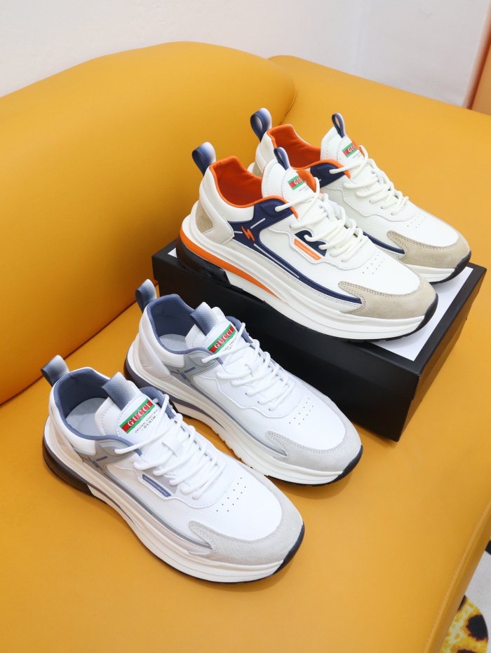 Gucci Mens Shoes Luxury Brand Men's Gucci Tennis Sneaker with Original Box