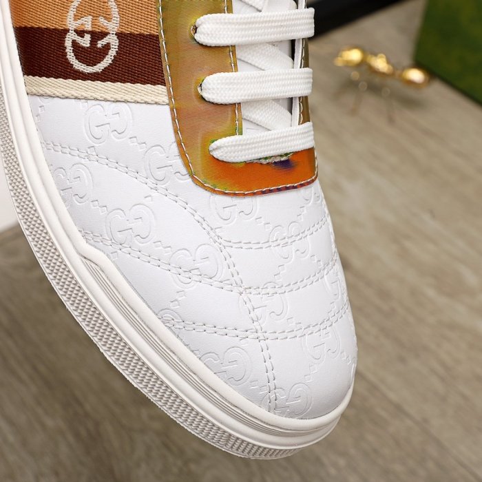 Gucci Mens Shoes Luxury Brand Men's Gucci Tennis Sneaker with Original Box