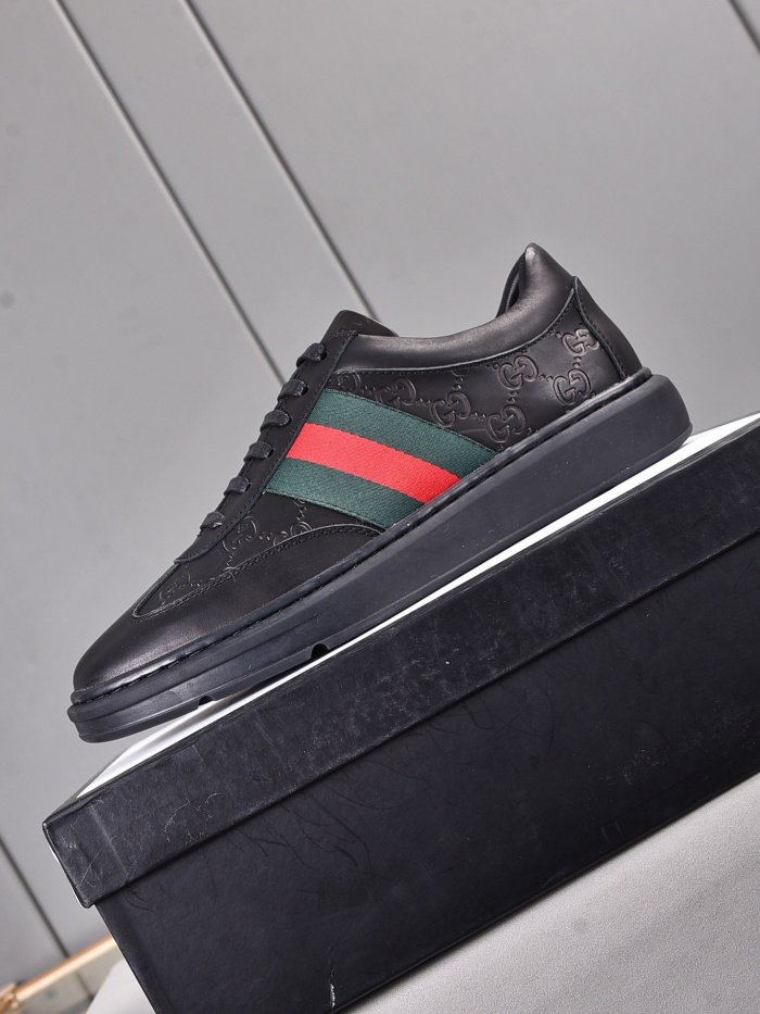 Gucci Mens Shoes Luxury Brand Men's Gucci Tennis Sneaker with Original Box