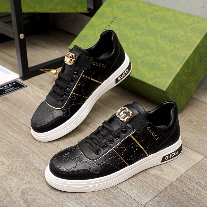 Gucci Mens Shoes Luxury Brand Men's Gucci Tennis Sneaker with Original Box