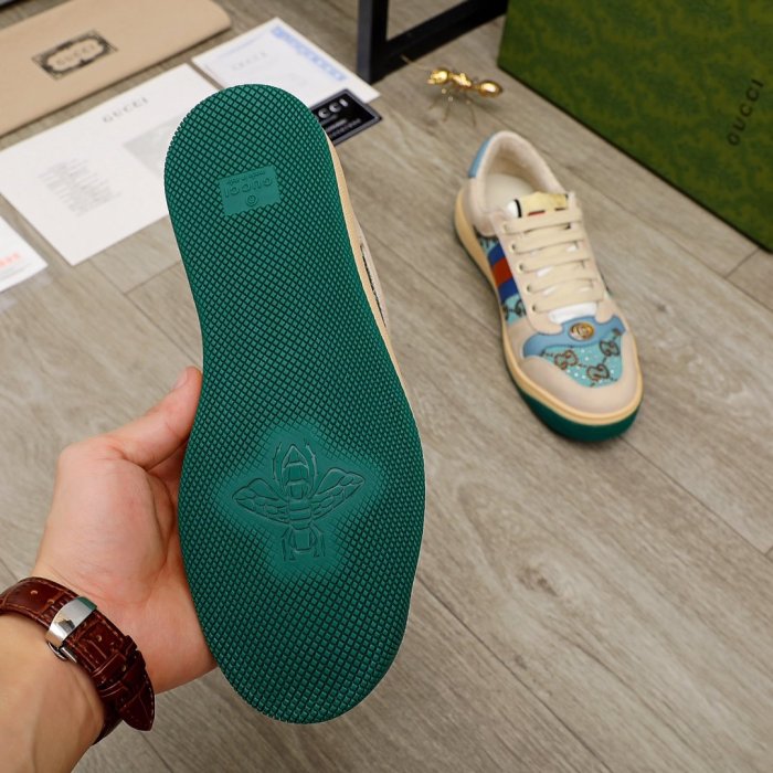 Gucci Mens Shoes Luxury Brand Men's Gucci Tennis Sneaker with Original Box