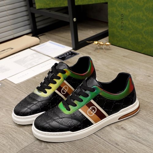 Gucci Mens Shoes Luxury Brand Men's Gucci Tennis Sneaker with Original Box