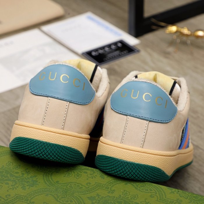Gucci Mens Shoes Luxury Brand Men's Gucci Tennis Sneaker with Original Box